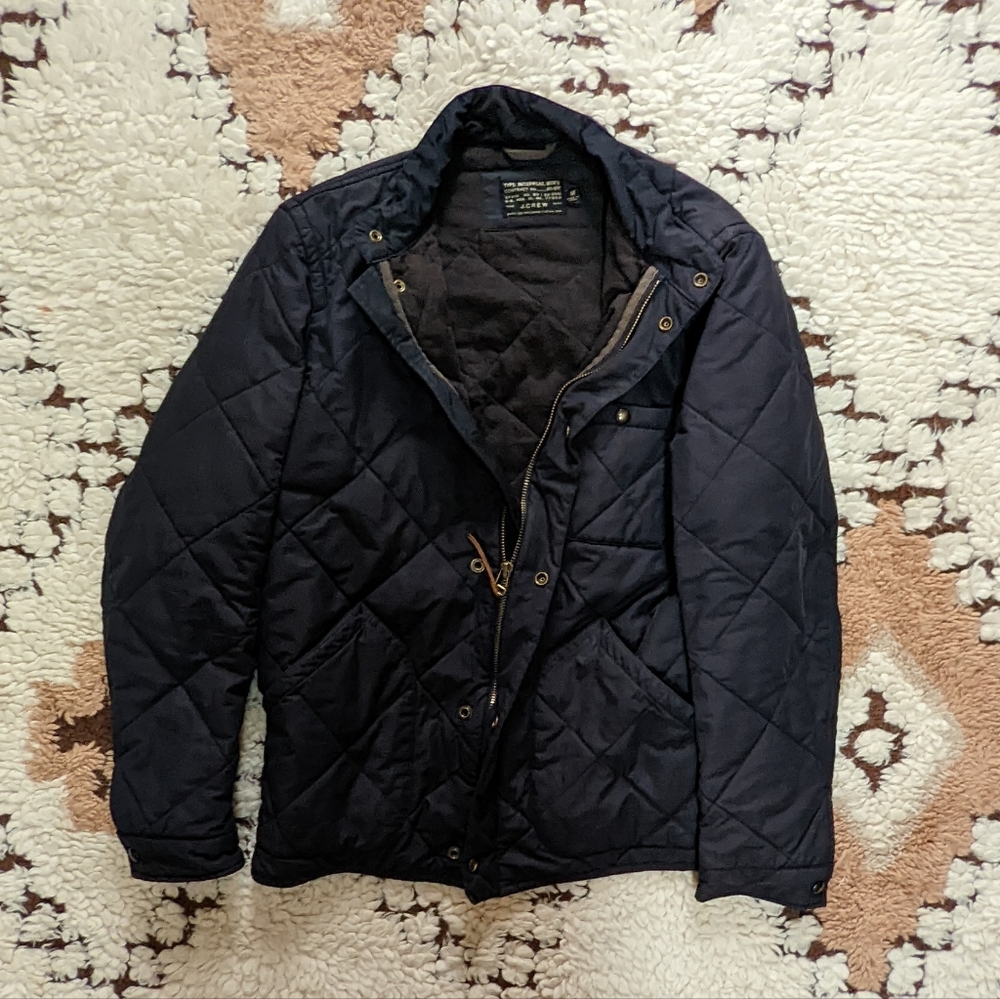 J. Crew Sussex Quilted Jacket